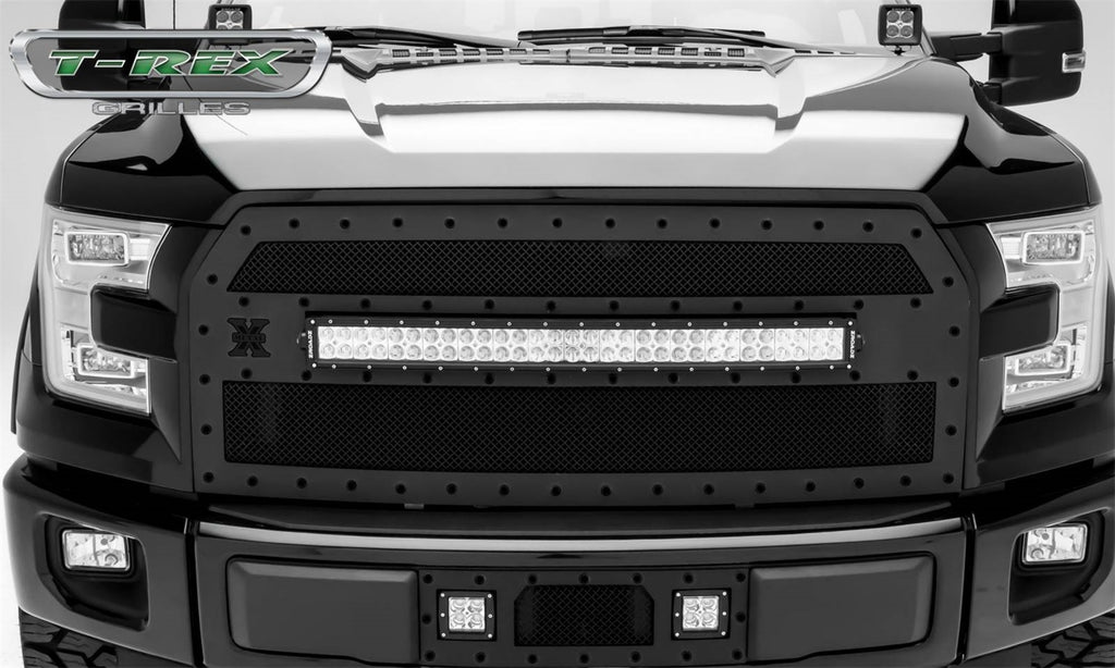 T-Rex Grilles 6315731-BR Stealth Torch Series LED Light Grille Fits 15-17 F-150