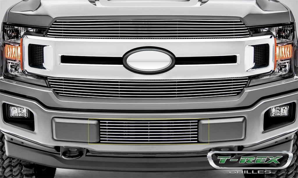 T-Rex Grilles 25571 Billet Series Bumper Grille Fits 18-20 F-150