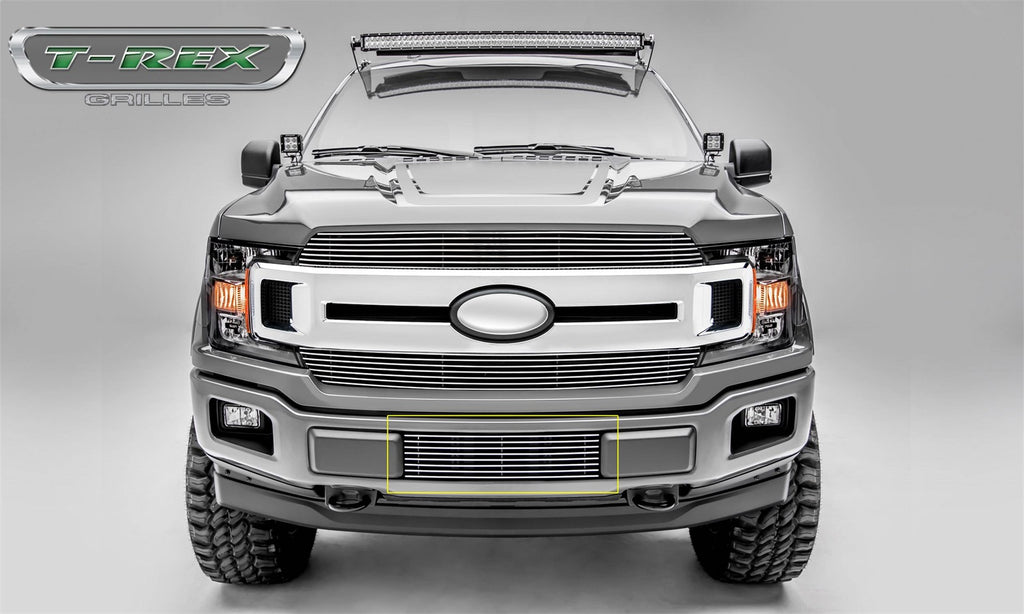 T-Rex Grilles 25571 Billet Series Bumper Grille Fits 18-20 F-150