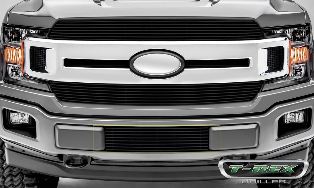 T-Rex Grilles 25571B Billet Series Bumper Grille Fits 18-20 F-150