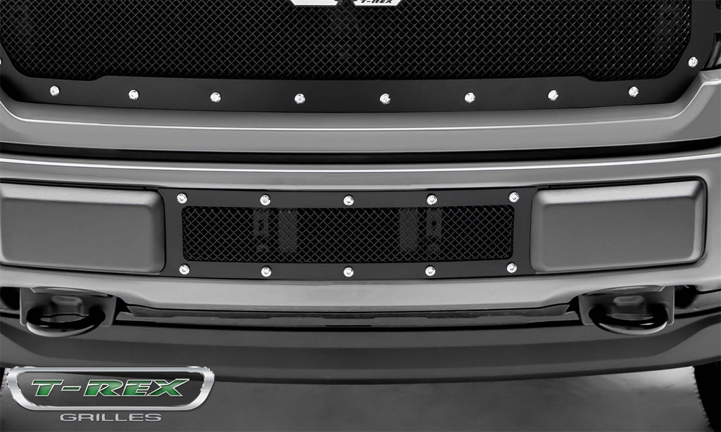 T-Rex Grilles 6725791 X-Metal Series Studded Bumper Grille Fits 18-20 F-150