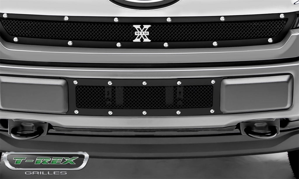 T-Rex Grilles 6725791 X-Metal Series Studded Bumper Grille Fits 18-20 F-150