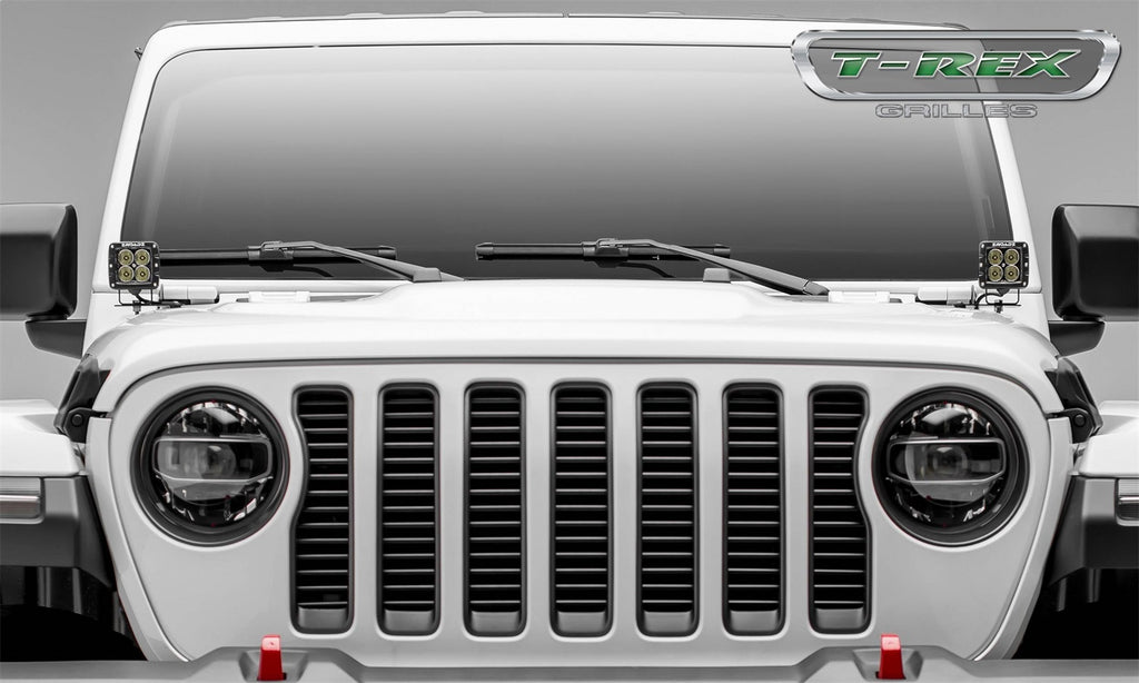 T-Rex Grilles 6204941 Billet Series Bumper Grille Fits Gladiator Wrangler (JL)