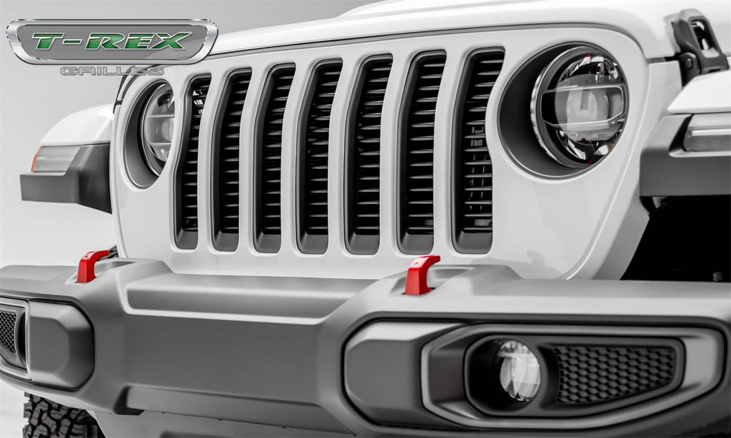 T-Rex Grilles 6204941 Billet Series Bumper Grille Fits Gladiator Wrangler (JL)