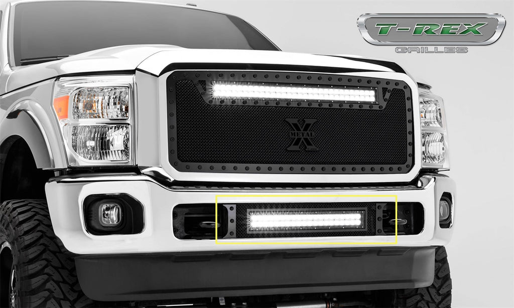 T-Rex Grilles 6325461-BR Stealth Torch Series LED Light Bumper Grille