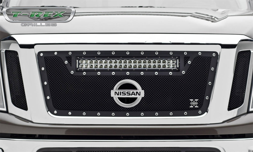 T-Rex Grilles 6317851 Torch Series LED Light Grille Fits 16-19 Titan Titan XD