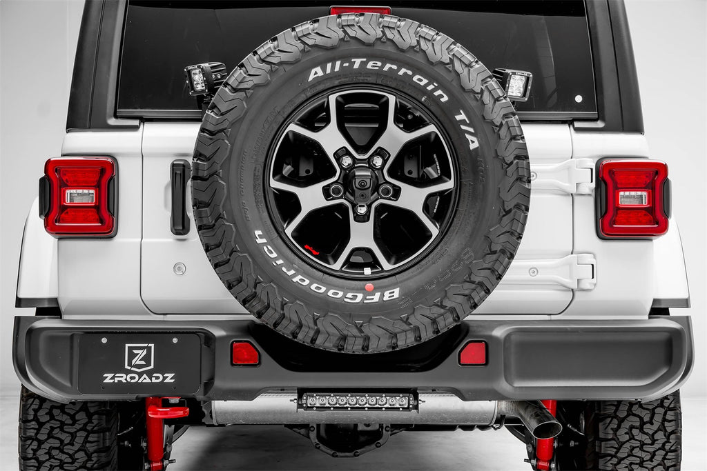 ZROADZ Z394951-KIT Rear Tire Carrier LED Kit Fits 18-24 Wrangler (JL)