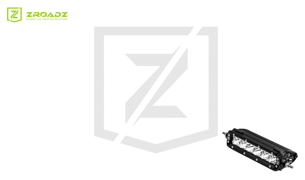 ZROADZ Z30S1-6-P7EJ LED Straight Single Row Slim Light Bar