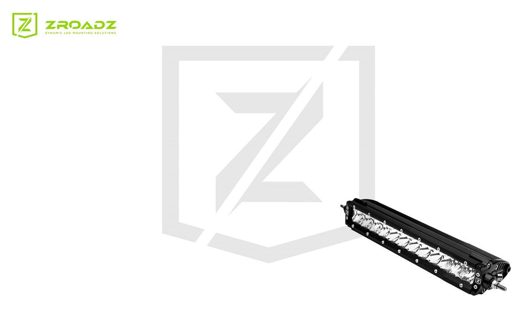 ZROADZ Z30S1-10-P7EJ LED Single Row Slim Light Bar Light Bar