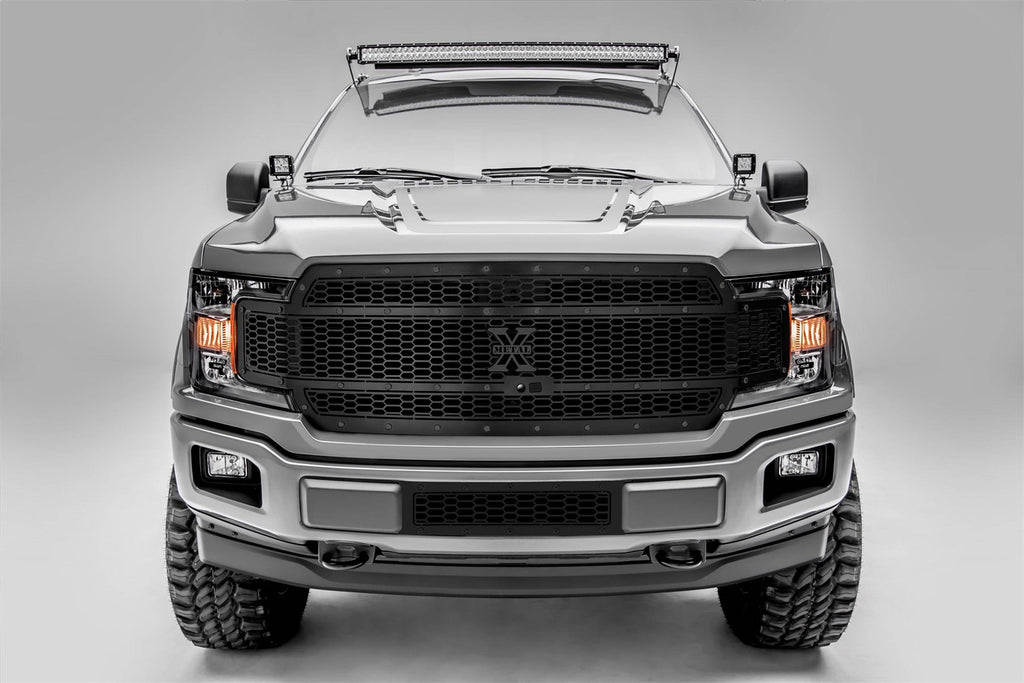 T-Rex Grilles 7715891-BR Stealth Laser X-Metal Series Grille Fits 18-20 F-150