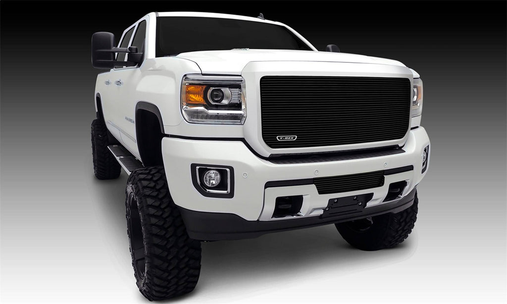 T-Rex Grilles 20211B Billet Series Grille Fits Sierra 2500 HD Sierra 3500 HD