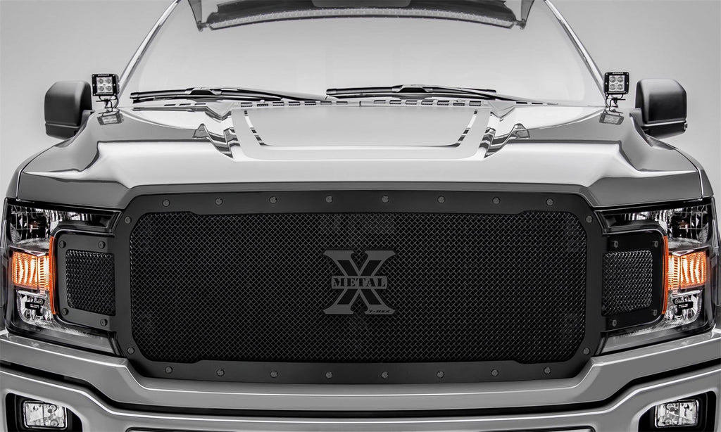 T-Rex Grilles 6715711-BR Stealth X-Metal Series Mesh Grille Assembly Fits F-150