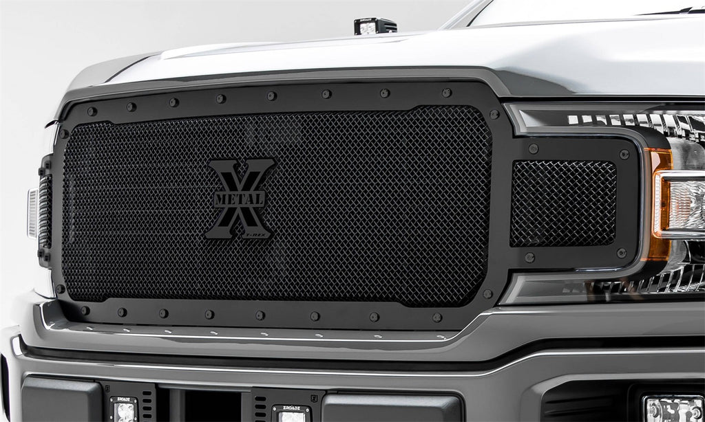 T-Rex Grilles 6715711-BR Stealth X-Metal Series Mesh Grille Assembly Fits F-150