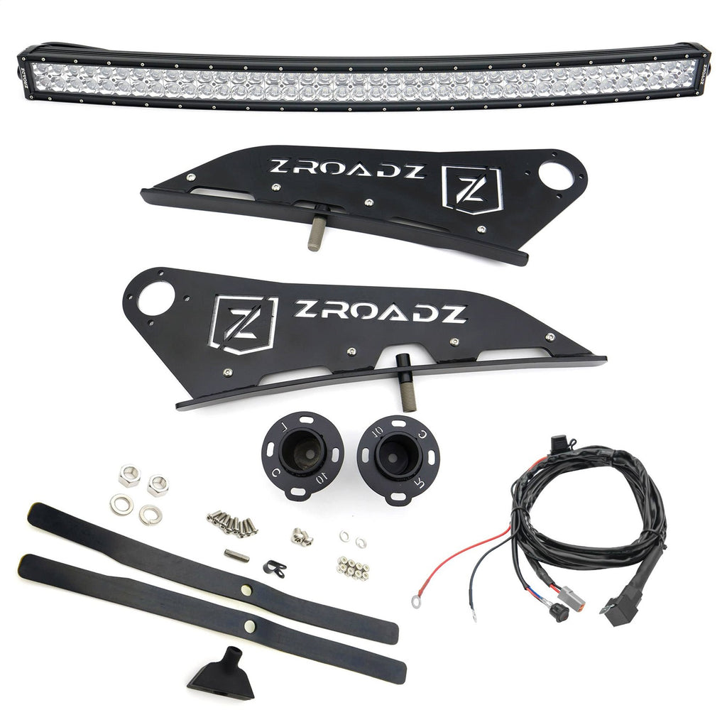 ZROADZ Z339401-KIT-C Front Roof LED Kit Fits 05-23 Tacoma