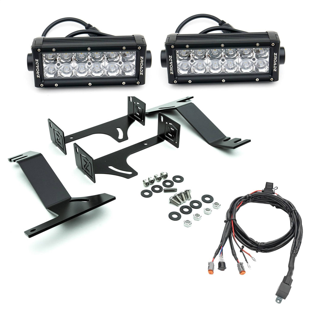 ZROADZ Z387581-KIT Rear Bumper LED Kit Fits 16-19 TITAN TITAN XD