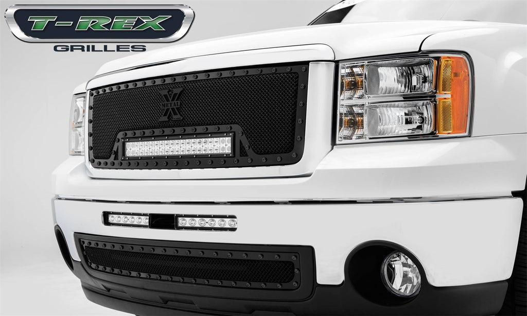 T-Rex Grilles 6312051-BR Stealth Torch Series LED Light Grille Fits Sierra 1500