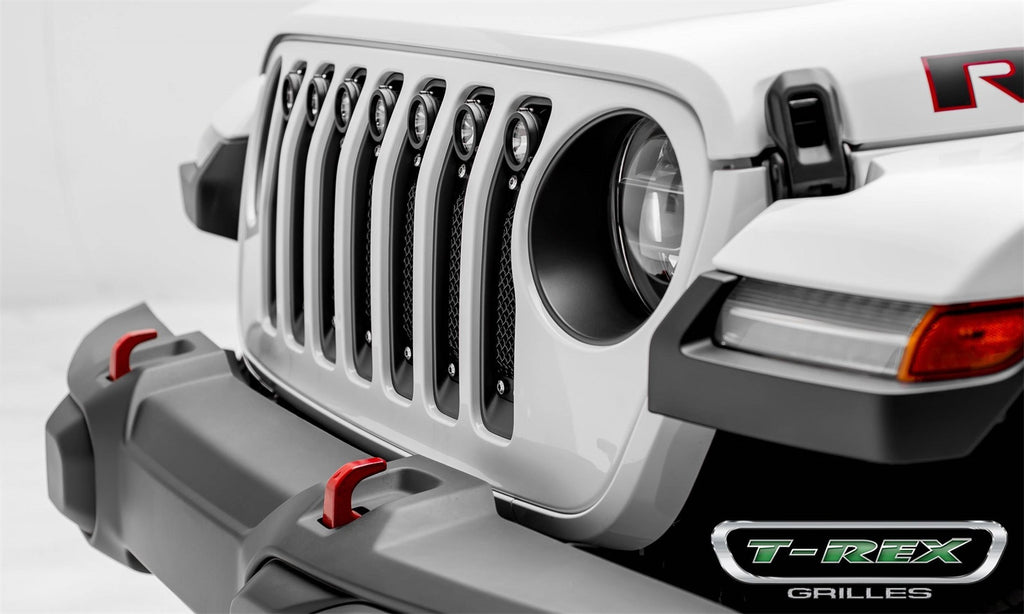 T-Rex Grilles 6314931 Torch Series LED Light Grille Fits Gladiator Wrangler (JL)