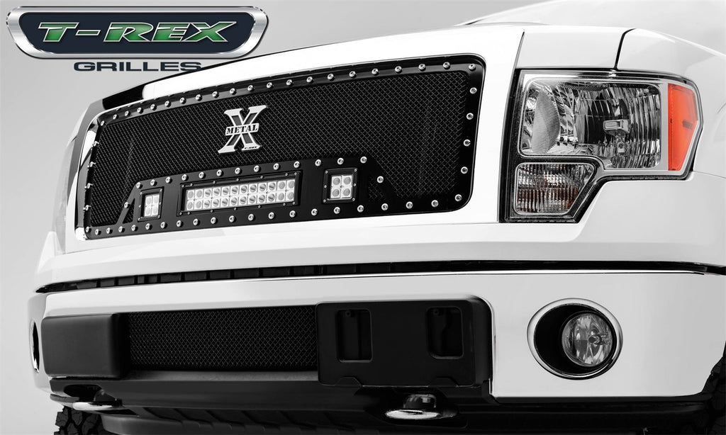 T-Rex Grilles 6315721 Torch Series LED Light Grille Fits 13-14 F-150