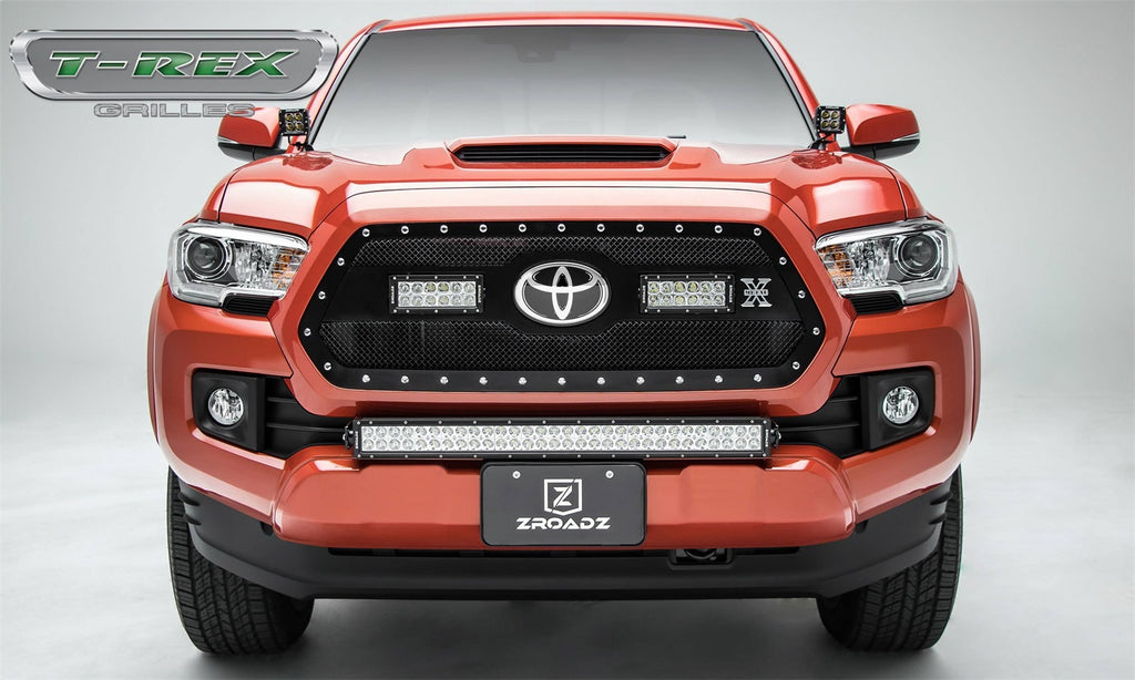 T-Rex Grilles 6319511 Torch Series LED Light Grille Fits 18-23 Tacoma