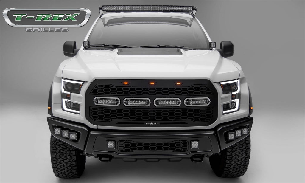 T-Rex Grilles 6515661 Revolver Series LED Grille Fits 17-21 F-150