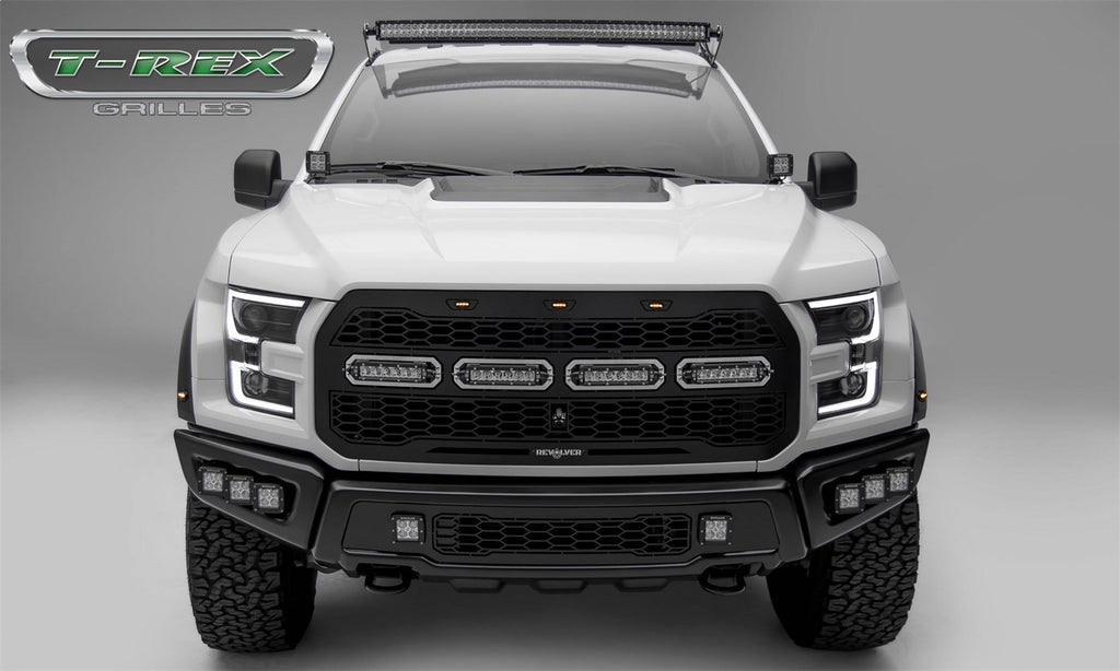 T-Rex Grilles 6515671 Revolver Series LED Grille Fits 17-21 F-150