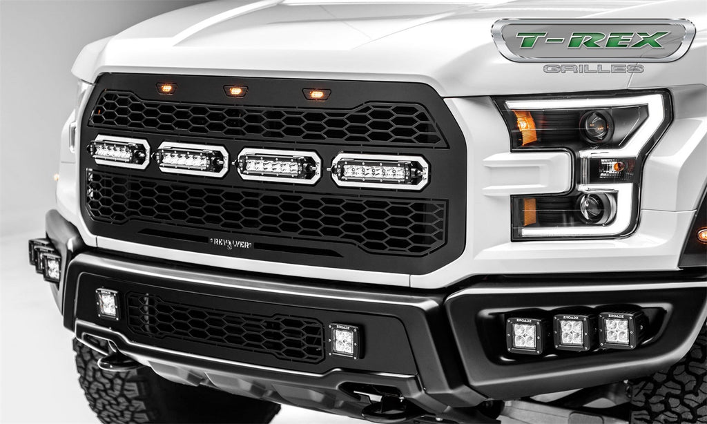 T-Rex Grilles 6515671 Revolver Series LED Grille Fits 17-21 F-150