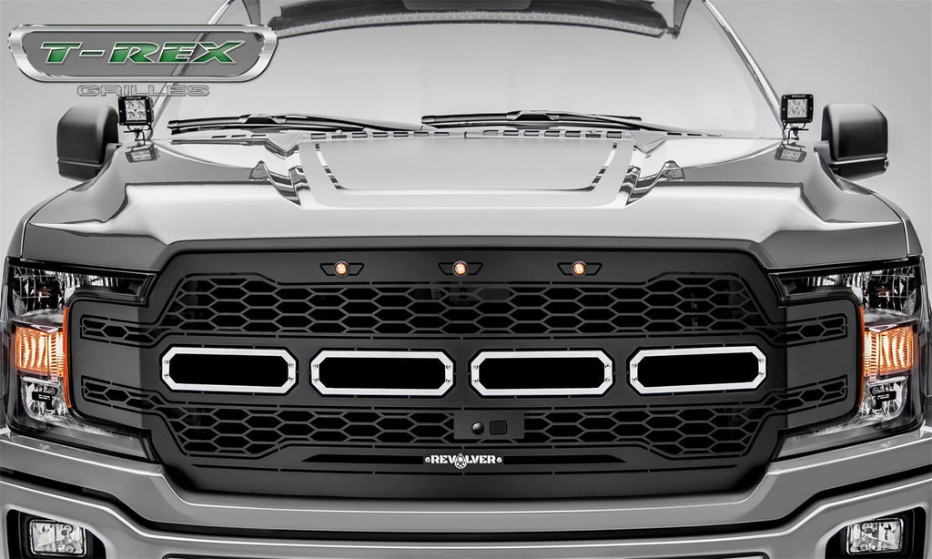 T-Rex Grilles 6515781 Revolver Series Grille Fits 18-20 F-150