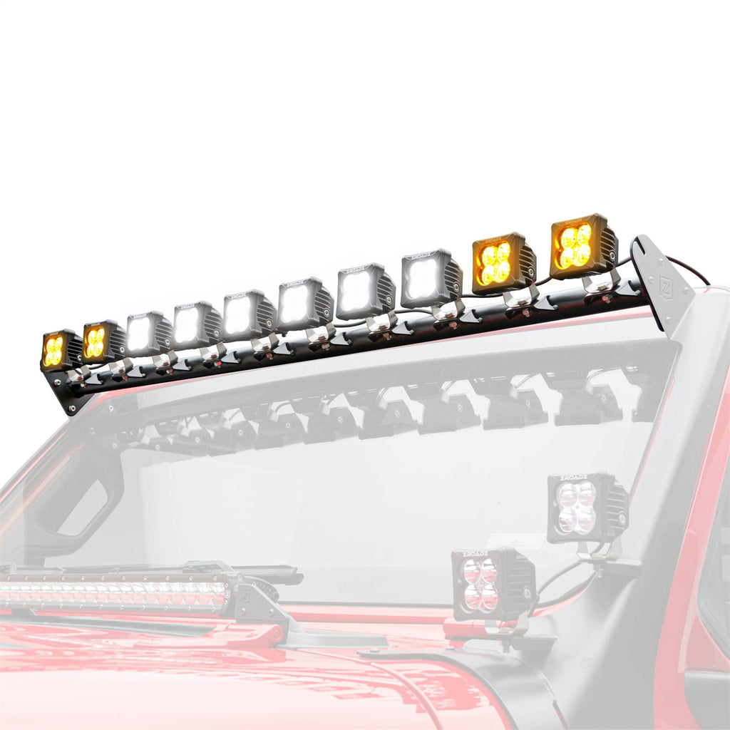 ZROADZ Z934831-KITAW Front Roof LED Kit Fits 18-24 Gladiator Wrangler (JL)