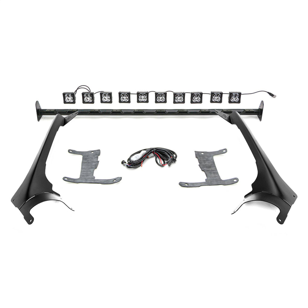 ZROADZ Z934931-KITAW Front Roof LED Kit Fits 18-24 Gladiator Wrangler (JL)