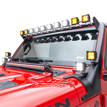 Load image into Gallery viewer, ZROADZ Z934931-KIT4AW Front Roof LED Kit Fits 18-24 Gladiator Wrangler (JL)