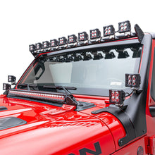 Load image into Gallery viewer, ZROADZ Z934931-KIT4AW Front Roof LED Kit Fits 18-24 Gladiator Wrangler (JL)