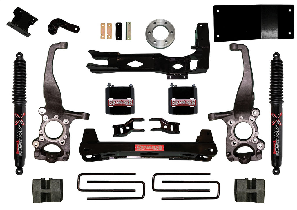 Skyjacker F1560BKB Suspension Lift Kit w/Shock Fits 15-18 F-150