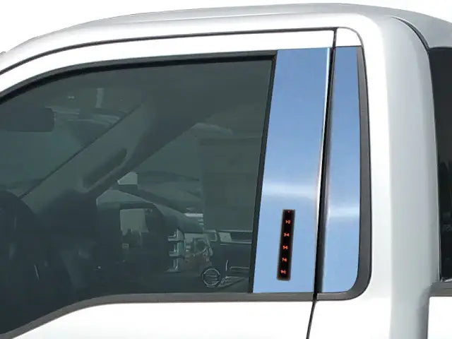 QAA PP63321 Polished Pillar Post Trim 4Pc Fits 23-26 Super Duty