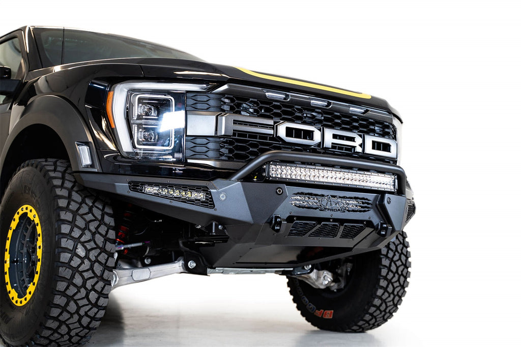 Addictive Desert Designs F210221180103 HoneyBadger Front Bumper Fits 21-23 F-150