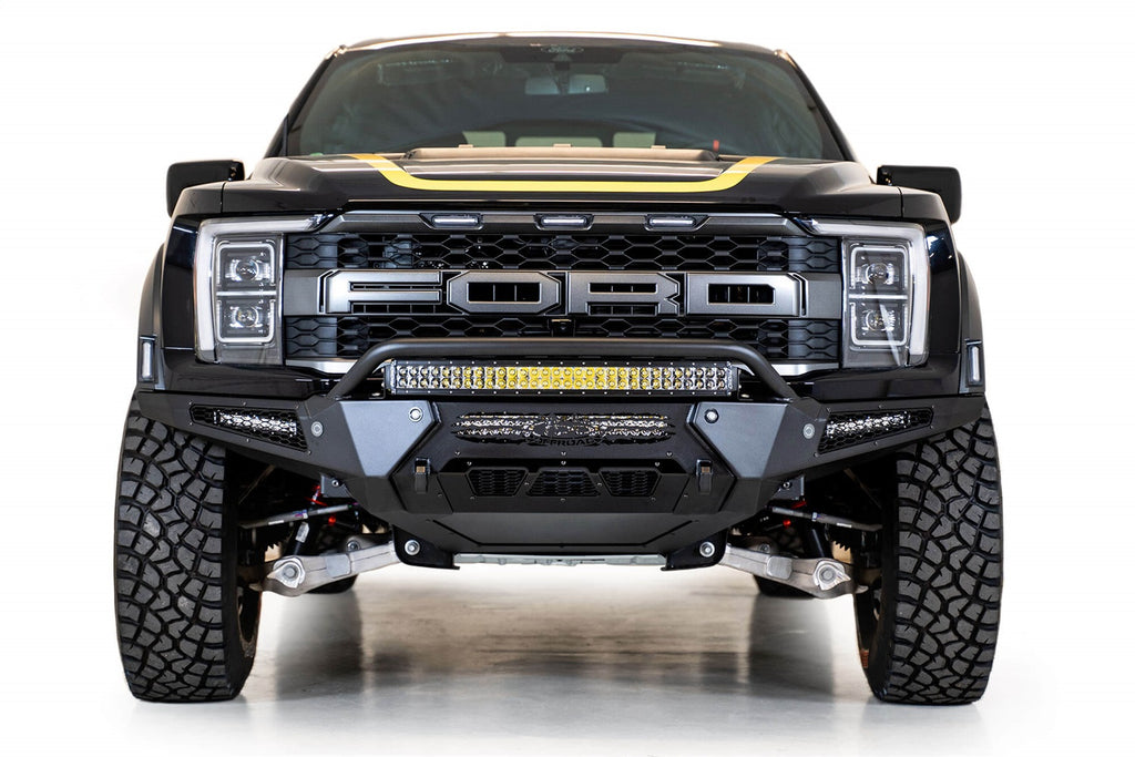 Addictive Desert Designs F210221180103 HoneyBadger Front Bumper Fits 21-23 F-150