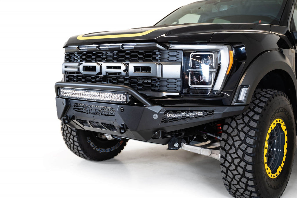 Addictive Desert Designs F210221180103 HoneyBadger Front Bumper Fits 21-23 F-150