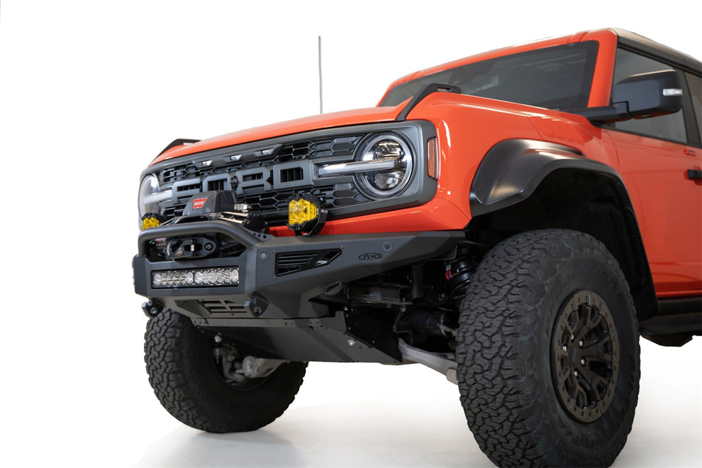 Addictive Desert Designs F260181060103 Rock Fighter Front Bumper Fits Bronco