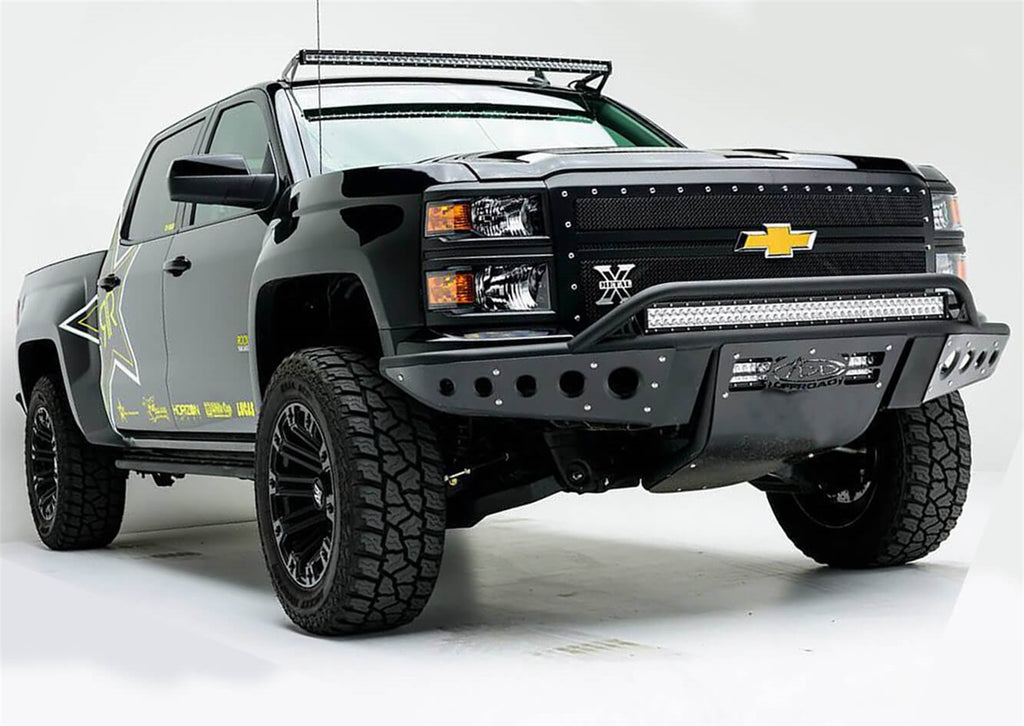 Addictive Desert Designs F282892680103 Stealth Front Bumper Fits Silverado 1500