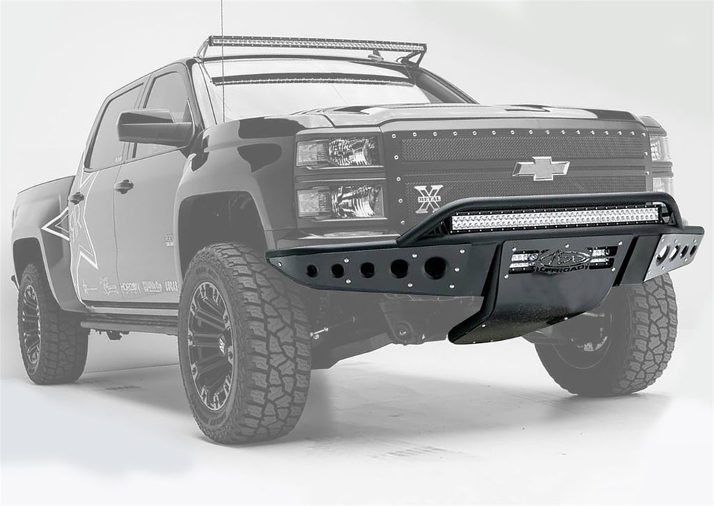 Addictive Desert Designs F282892680103 Stealth Front Bumper Fits Silverado 1500