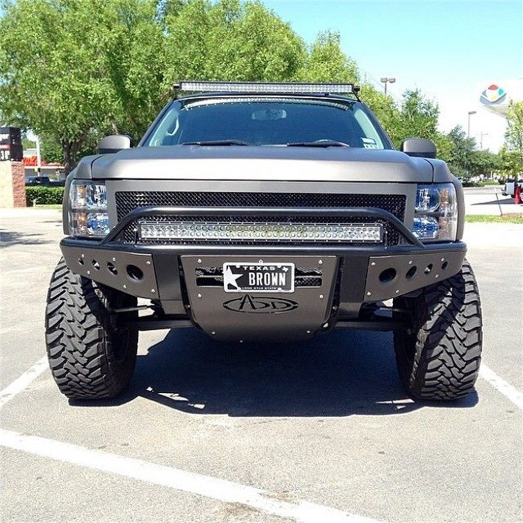 Addictive Desert Designs F302932680103 Stealth Front Bumper Fits Silverado 1500