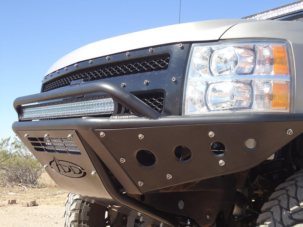 Addictive Desert Designs F302972680103 Stealth Front Bumper Fits Silverado 1500