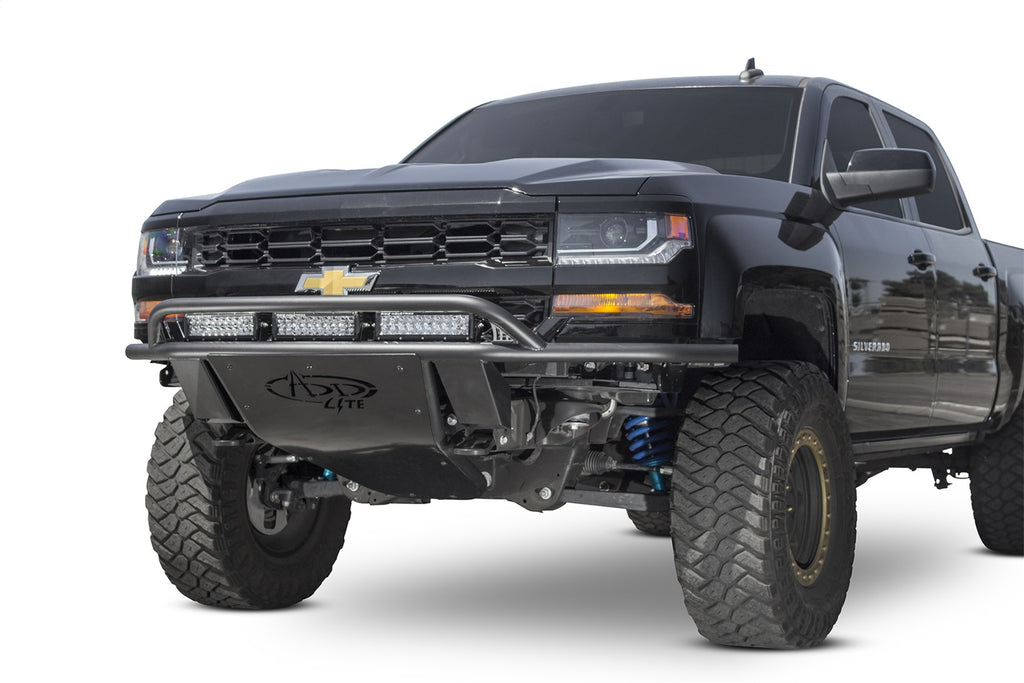 Addictive Desert Designs F363842940103 ADD Lite Front Bumper Fits Silverado 1500