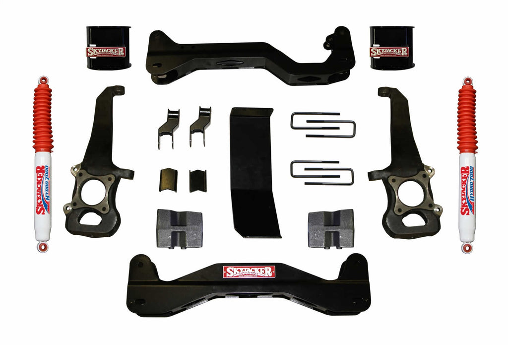 Skyjacker F460BKH Suspension Lift Kit w/Shock Fits 04-08 F-150