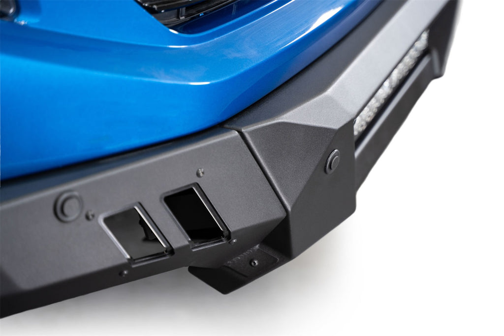Addictive Desert Designs F480300010103 Black Label Front Bumper Fits Sierra 1500