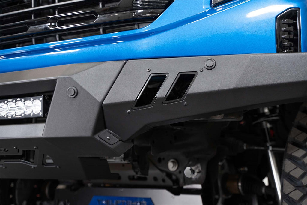 Addictive Desert Designs F480300010103 Black Label Front Bumper Fits Sierra 1500