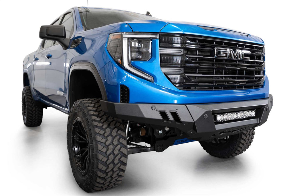 Addictive Desert Designs F480300010103 Black Label Front Bumper Fits Sierra 1500