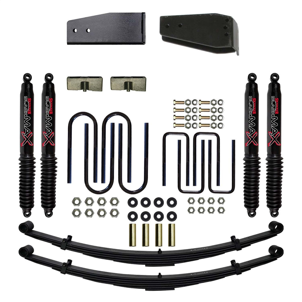 Skyjacker F840TK-B Suspension Lift Kit w/Shock Fits 80-98 F-250 F-350