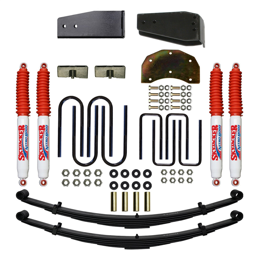 Skyjacker F840TK-N Suspension Lift Kit w/Shock Fits 80-98 F-250 F-350