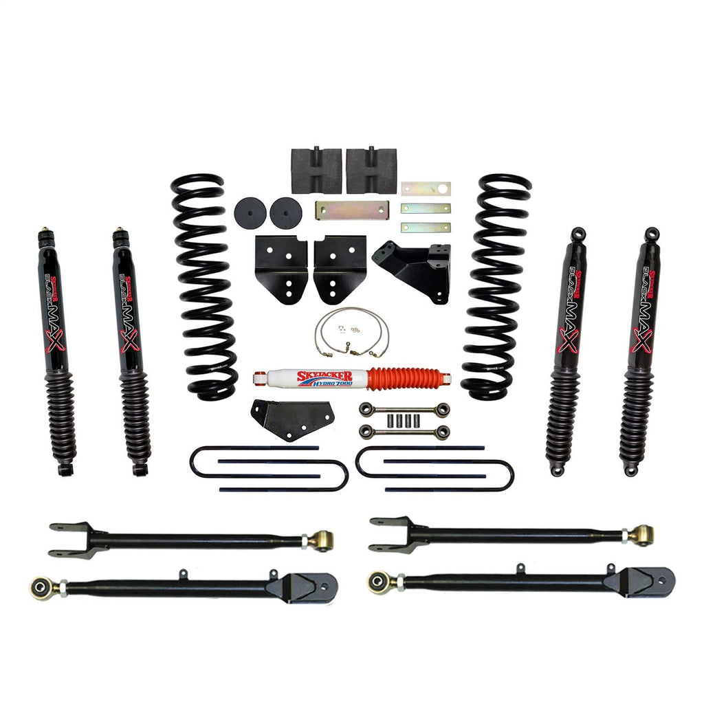 Skyjacker F86024K-B Suspension Lift Kit w/Shock Fits 08-10 F-250 Super Duty