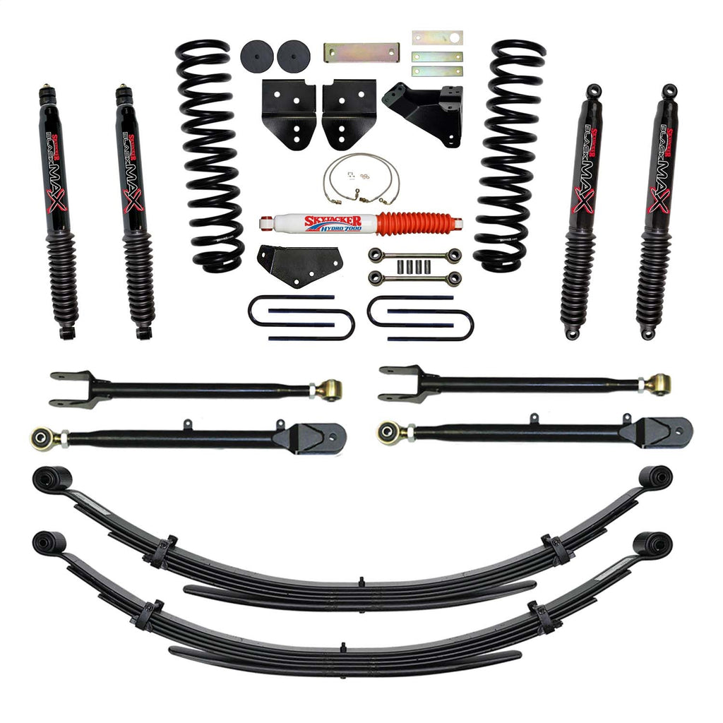 Skyjacker F86024KS-B Suspension Lift Kit w/Shock Fits 08-10 F-250 Super Duty